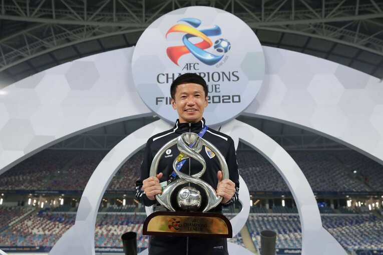 蔚山現代FC時代にはACL制覇に貢献（2020年／本人提供）