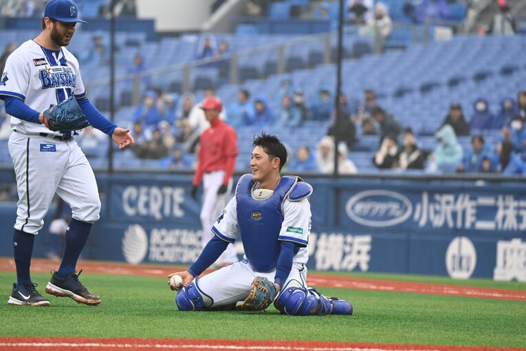 「ナイスキャッチ〜」　©Naoya Sanuki