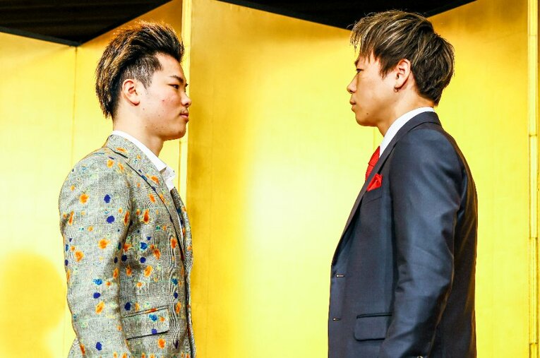 日本中が待ち望んだメガマッチがついに決定。武尊は「存在を恨んだ時期もあったけど、天心選手がいたからここまでやってこれた」と感謝を口にした ／ photograph by Susumu Nagao