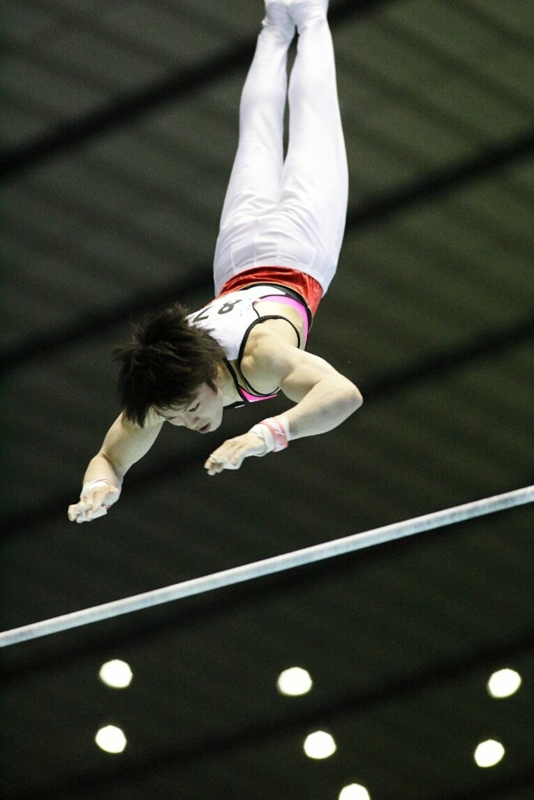 内村航平 ／ photograph by Sports Graphic Number