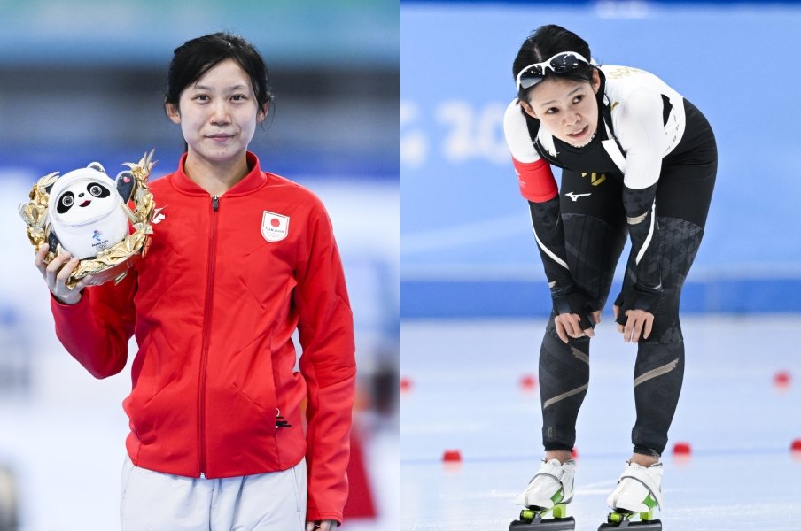 接触→失速のレース後、菜那は妹・美帆を全力で…初五輪はともに惨敗、高木姉妹が“本命1500m”で競演するまで「ライバルでもある。良い距離感」<Number Web> photograph by Asami Enomoto/JMPA