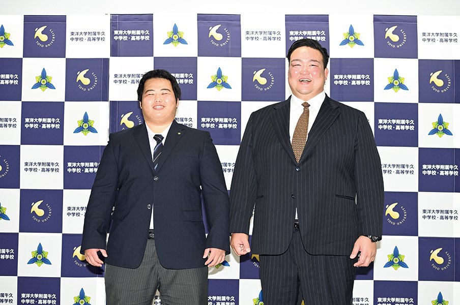 「勧誘」――門戸は広く。土俵にある可能性。<Number Web> photograph by Keiji Ishikawa