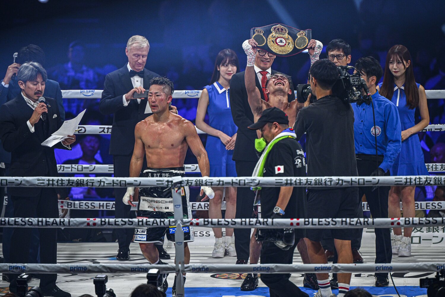 敗れた井上拓真にも「得るものはあった」と長谷川穂積さんは語る　©Takuya Sugiyama