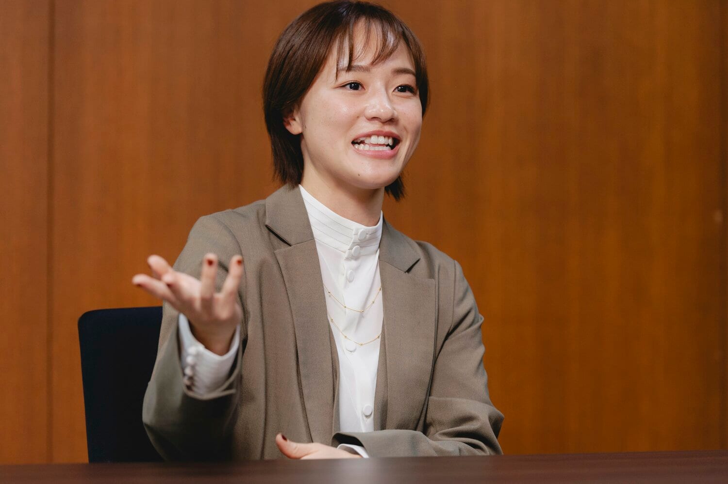 現役時代を振り返る登坂さん　©︎Wataru Sato