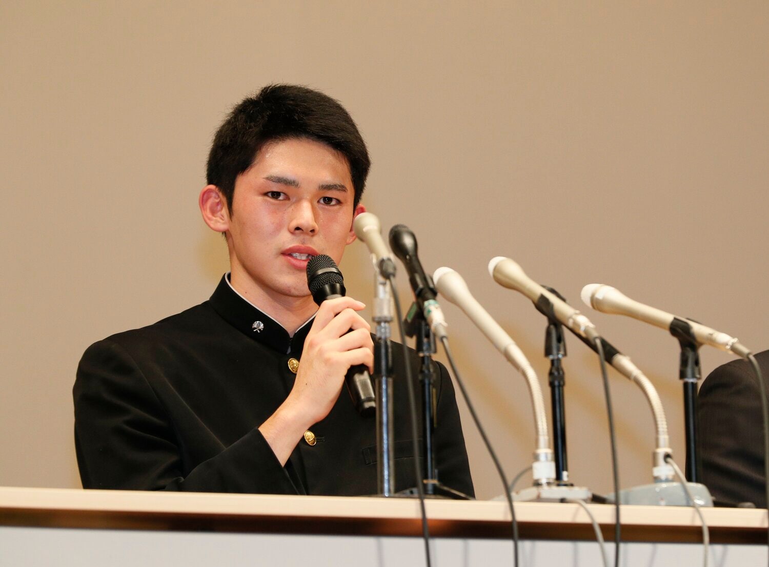 2019年ドラフト1位でロッテに入団した佐々木朗希（大船渡出身）　©Shigeki Yamamoto