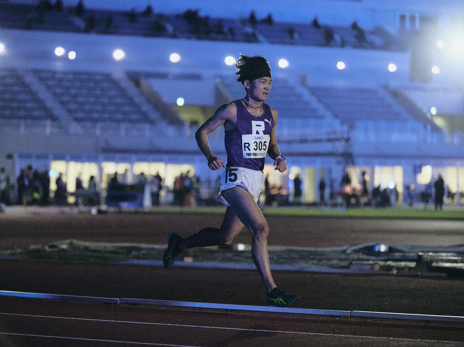 MARCH対抗戦では組の最下位20位に沈んだ服部　©Yuki Suenaga