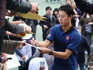 約3カ月ぶりに公式戦出場の錦織圭。予選から挑む全豪で復調となるか。