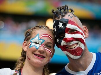 NBAやMLBより人気。W杯が米国に起こした旋風。~“サッカー不毛の地”は今や昔~<Number Web> photograph by Naoyoshi Sueishi