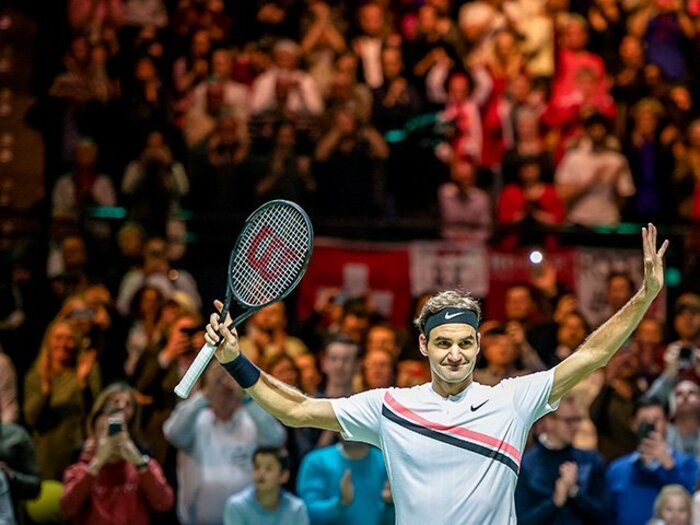 36歳フェデラーが世界1位を奪還。ヒーロー健在の幸せと待望の次代。＜Number Web＞ photograph by Getty Images
