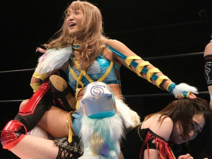 “女優による団体”アクトレスガールズが方向転換、選手たちのその後は…？ ユニット旗揚げのSAKI「プロレスラーとしての決意表明」＜Number Web＞ photograph by Norihiro Hashimoto