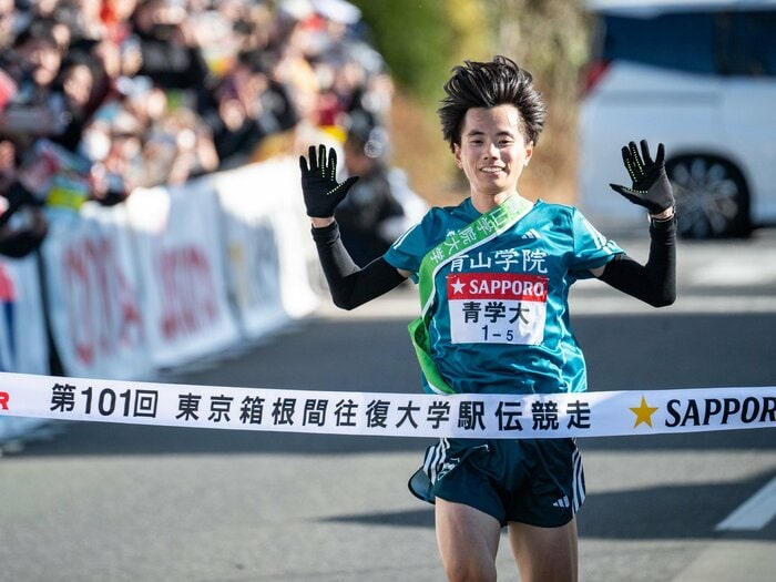 「いまは山に妖精や名探偵までいるけど…」箱根駅伝“5区で区間新”青学大・若林宏樹が語った“若乃神”秘話…「最初は何、言ってんだろうと（笑）」＜Number Web＞ photograph by Nanae Suzuki