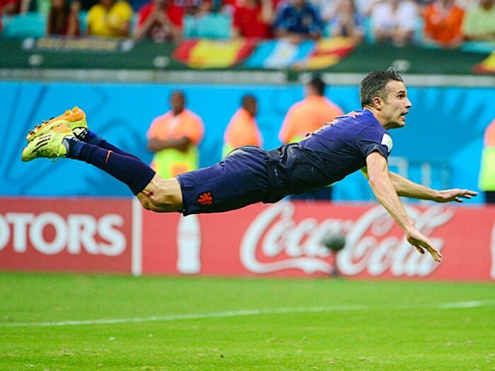 ＜主将が振り返るW杯＞ ロビン・ファンペルシ 「監督はまるで予言者だった」＜Number Web＞ photograph by Itaru Chiba