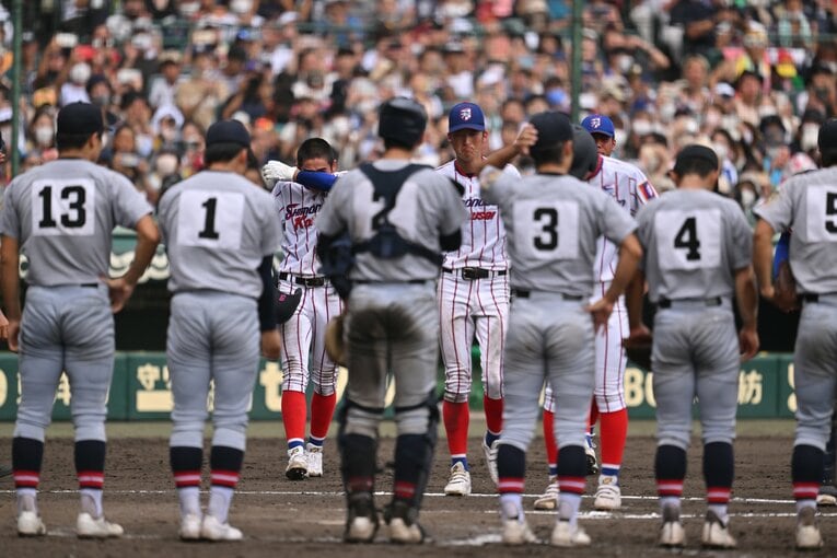 【決勝・仙台育英戦】©Hideki Sugiyama