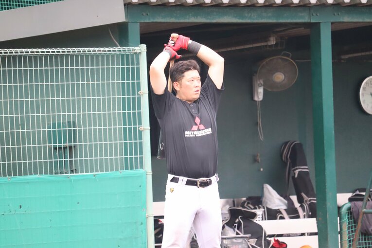 現在の二橋さん。今季から三菱重工East→Westに移籍し、30歳となったいまも現役を続けている　©Genki Taguchi