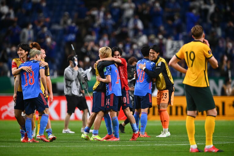 オーストラリア戦で得た手応えを、アウェイ2連戦にも持ち込むことができるか　©JMPA