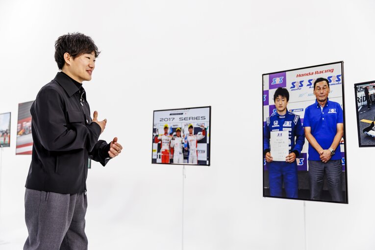 SRS−F校長の中嶋悟の異例の決定により「もう1年レースを続ける」ことにした　©︎Kiichi Matsumoto