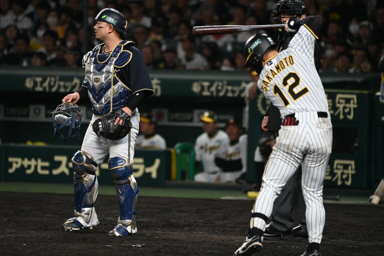 第4戦でオリックスは森友哉がマスクをかぶるも、サヨナラ負けを喫した　©︎Naoya Saunuki