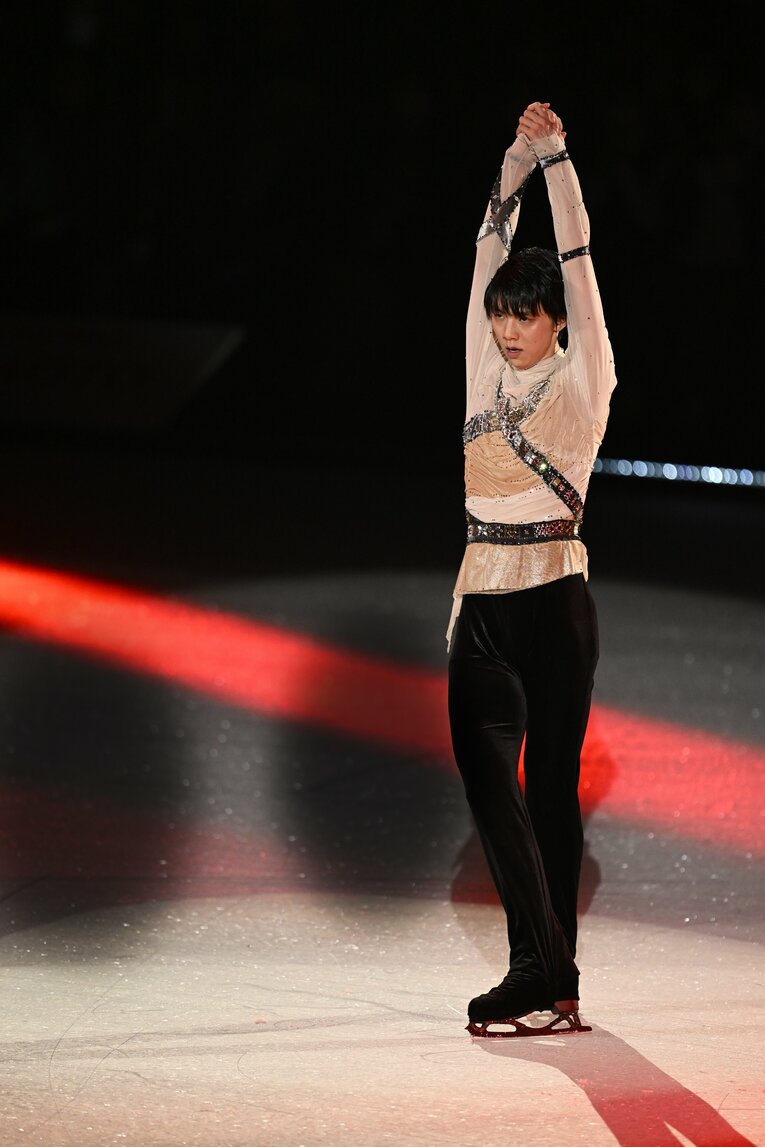 アイスショー「プロローグ」で演じた『ロミオ＋ジュリエット』　©Asami Enomoto