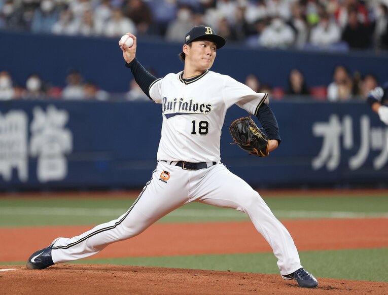 交流戦で「日本のエース」たる力を見せた山本由伸　©JIJI PRESS