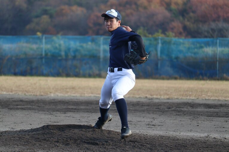 【加美農野球部とは？】鈴木真宙主将　©Yuki Kashimoto