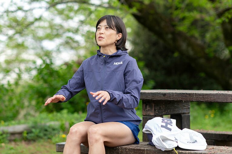 自然を走る気持ちよさと、数値を通じて自分を知ることができるのがトレイルの魅力と語る