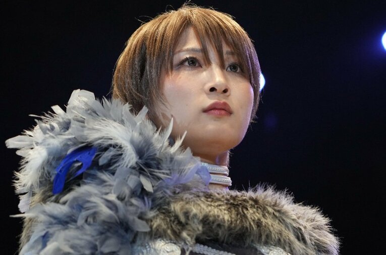 2度目の挑戦でスターダム“白いベルト”王者に輝いた女子プロレスラーの安納サオリ ／ photograph by Essei Hara