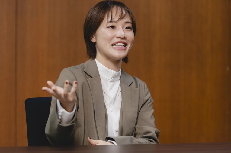 リオ五輪女子レスリング金メダリストの登坂絵莉さん　©Wataru Sato