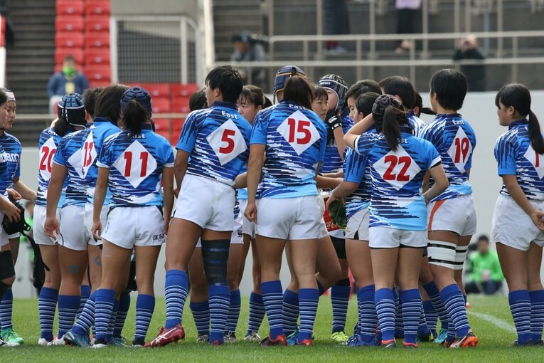 2018年12月、U18花園15人制にFBで出場（15番が松田凛日）　©︎Nobuhiko Otomo