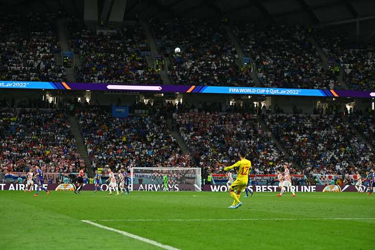 クロアチア戦　©Takuya Kaneko／JMPA