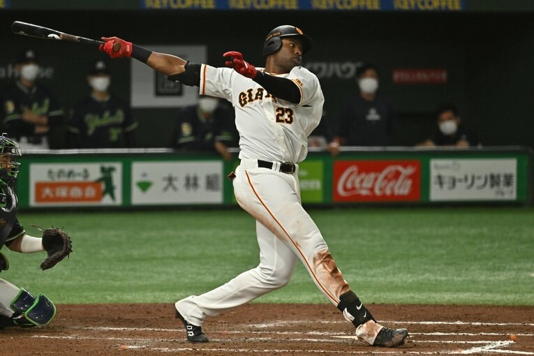 グレゴリー・ポランコ（30歳）。推定年俸2億5000万円　©Hideki Sugiyama