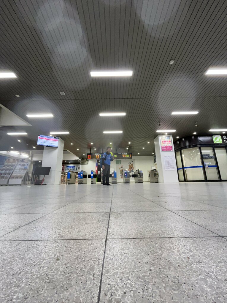 4日目は豪雨を受けて大津に宿泊（小野田治矢さん提供）