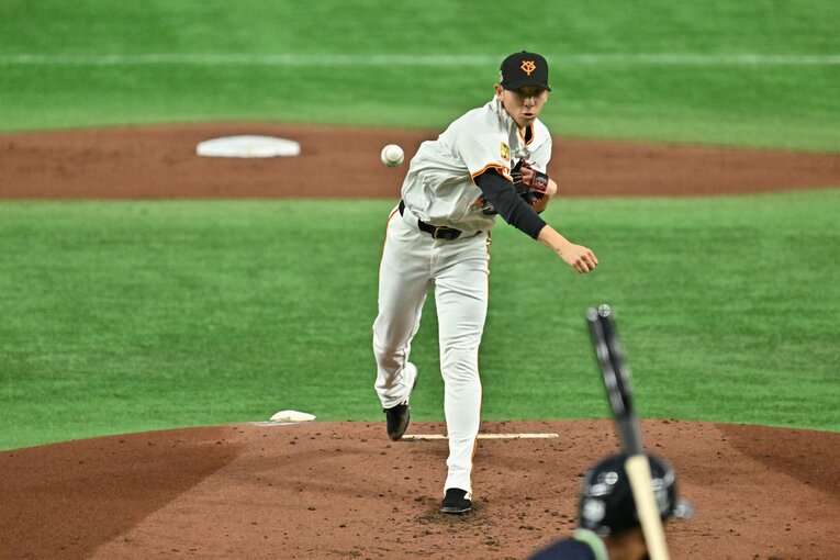 今季苦しんだ戸郷　©Hideki Sugiyama