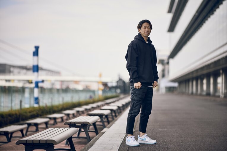 ボートレーサーの野田昇吾。プロ野球選手から異例の転身を遂げた　©Kiichi Matsumoto