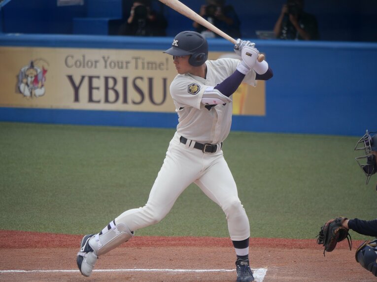 広陵高時代は“甲子園中止”も経験した宗山塁（明治大3年）©︎PPAB-lab.