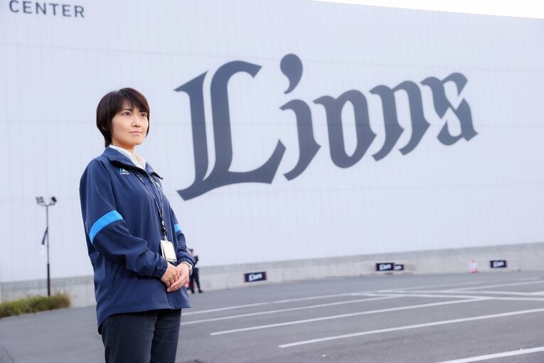 株式会社西武ライオンズ・鈴木あずささん　©︎Shigeki Yamamoto