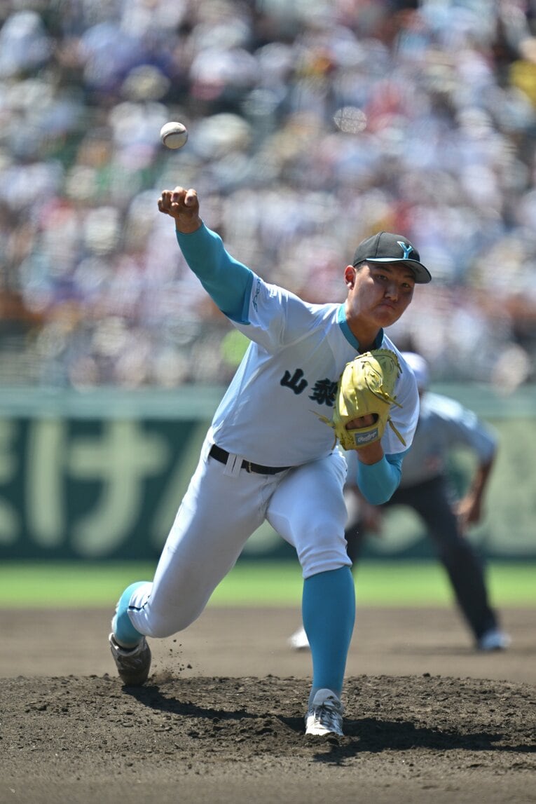 美しい投球フォーム　©Hideki Sugiyama