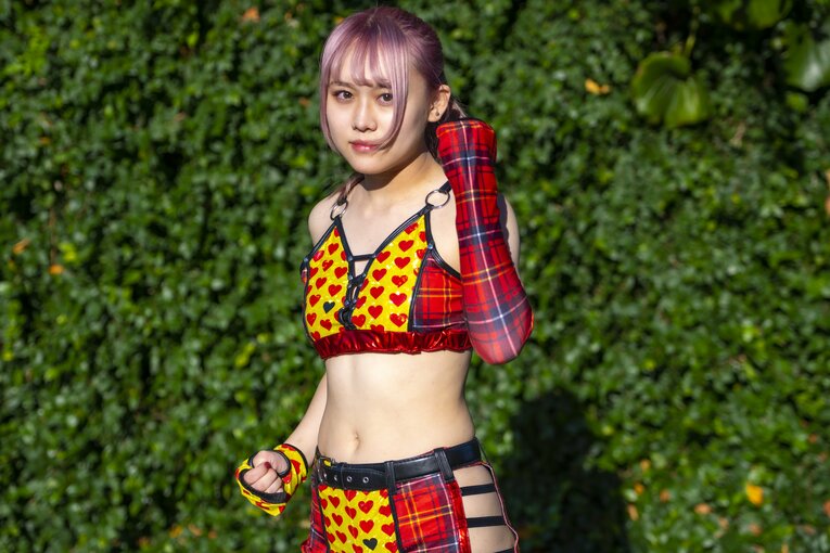 慶應プロレス研究会“唯一の女子学生レスラー”無村架純が“男子相手”に闘う理由「木村花さんみたいに」《特別フォトインタビュー》(14)