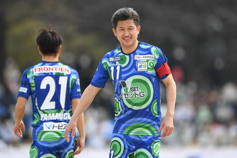 最後まで充実した笑顔を見せた　©Masashi Hara