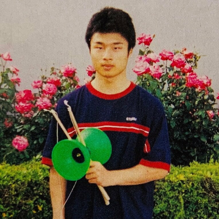 大道芸の道を志した頃のちゃんへん.