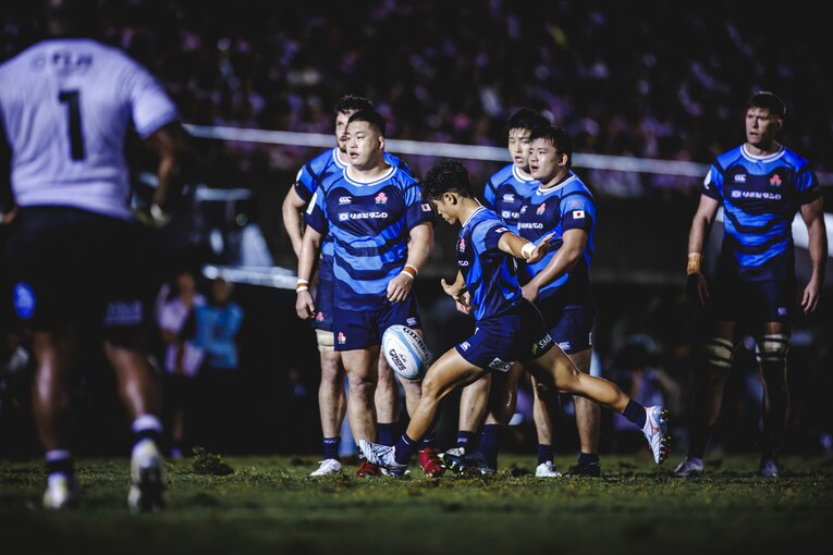 難敵フィジーを相手に劇的な逆転勝利を収めたフィジー戦　©Kiichi Matsumoto