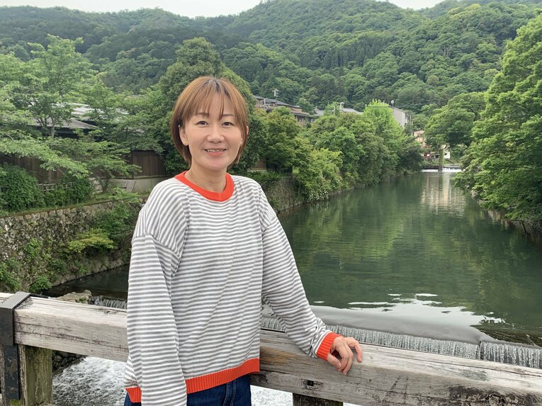 インタビューに応じてくれた佐野優子さん（筆者撮影）