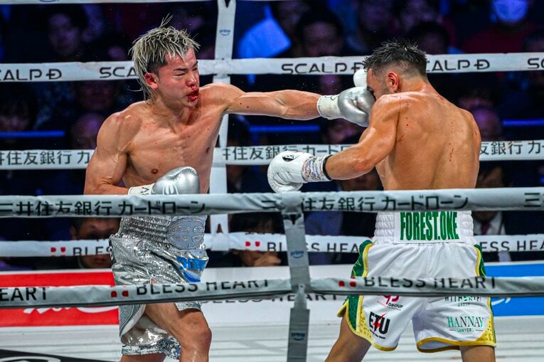 那須川天心vs.ジェーソン・モロニー。2月24日、有明アリーナ　©Takuya Sugiyama