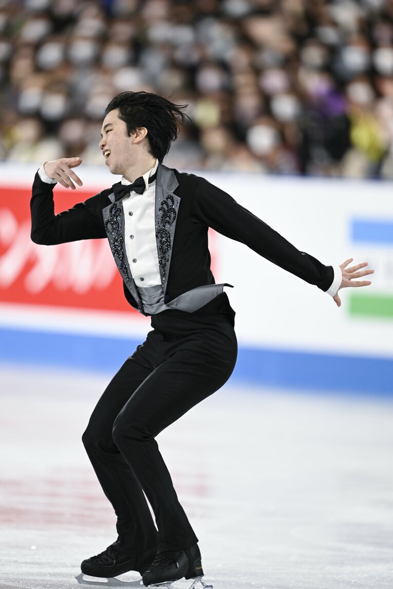 世界フィギュア国別対抗戦のフリー　©Asami Enomoto