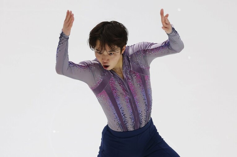 首位発進となったスケートアメリカSPの演技　©Getty Images