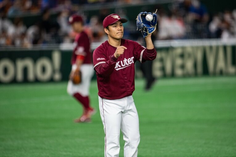 則本昂大は9月10日時点でチーム勝ち頭の9勝だ　©Nanae Suzuki