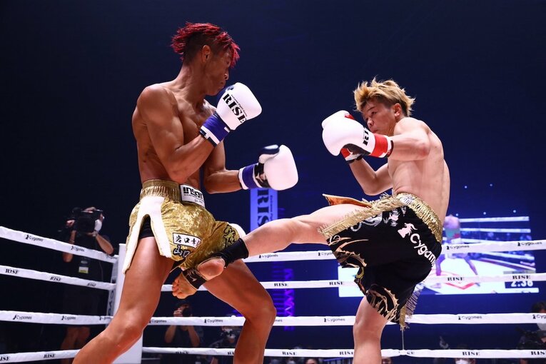 那須川は相手に研究され尽くした中での闘いとなった　©RISE