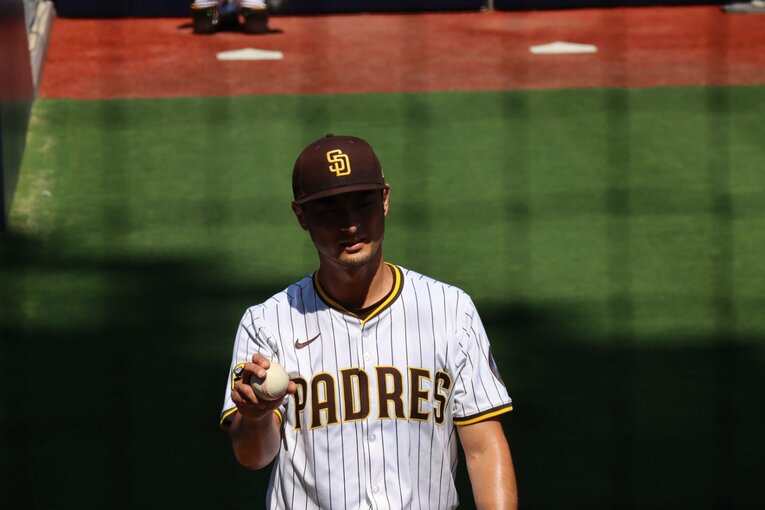 復帰登板まで慎重に調整するダルビッシュ　©Yuki Yamada