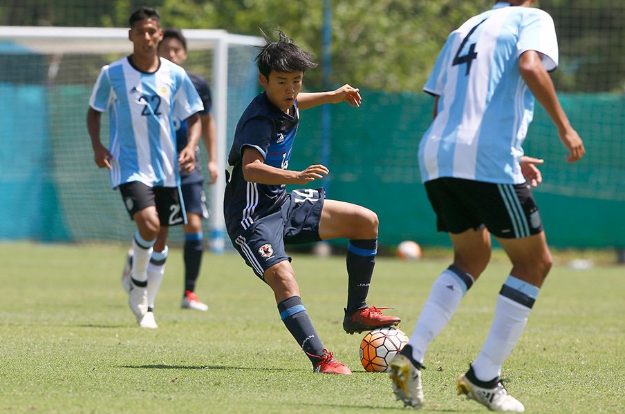 日本サッカー界を表す文字は U Under Uchida そしてupset サッカー日本代表 Number Web ナンバー