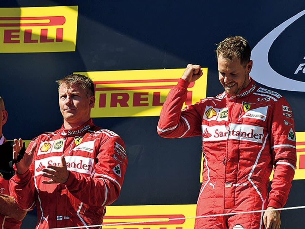 ファンの心をつかんだライコネンのチームプレイ。～ベッテルを支え