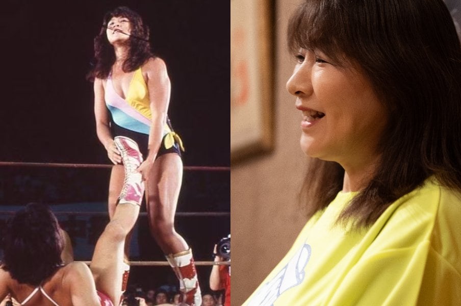 「水着は透けるぐらいペラペラ」号泣する選手も…全女プロレス人気の裏にあった“壮絶な環境”「露出が多い衣装で…私は違うと」ジャンボ堀が明かす＜Number Web＞ photograph by L)本人提供、R)Shiro Miyake